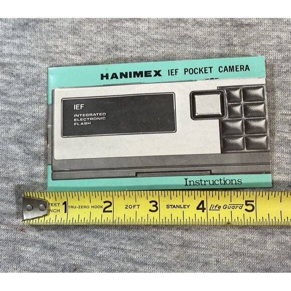 Haminex Instruction Book Pocket Camera 110 IEF with Integrated Electronic Flash - Picture 4 of 5